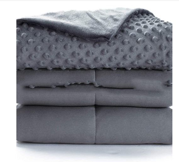 Gravity Weighted Pure Cotton Blanket Household