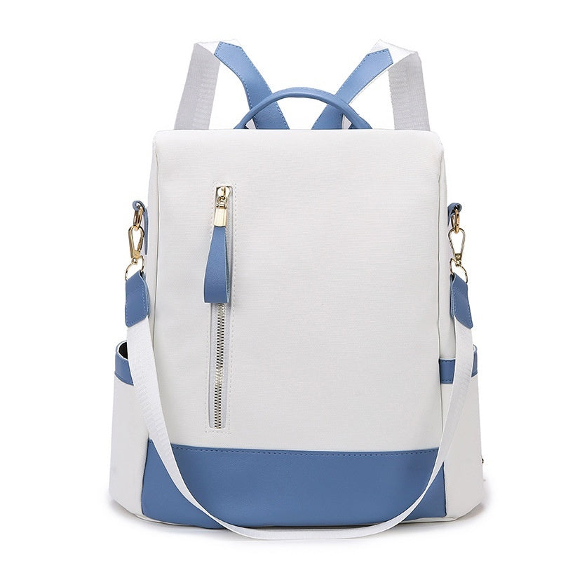 Anti-theft Backpack Soft Texture Large Capacity Women's Backpack Out Travel Bag Tide