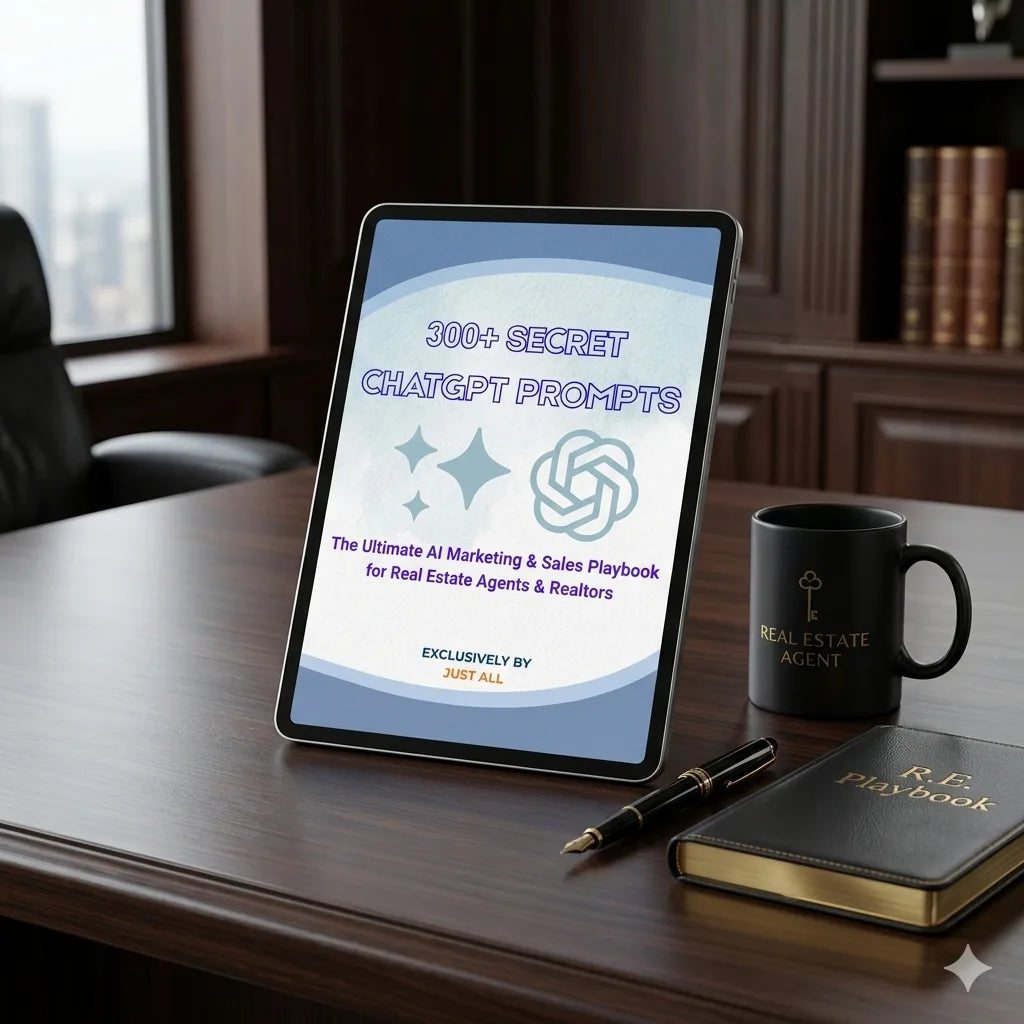 300+ Secret ChatGPT Prompts for Real Estate Agents - Ultimate Marketing Playbook (Digital Download)
