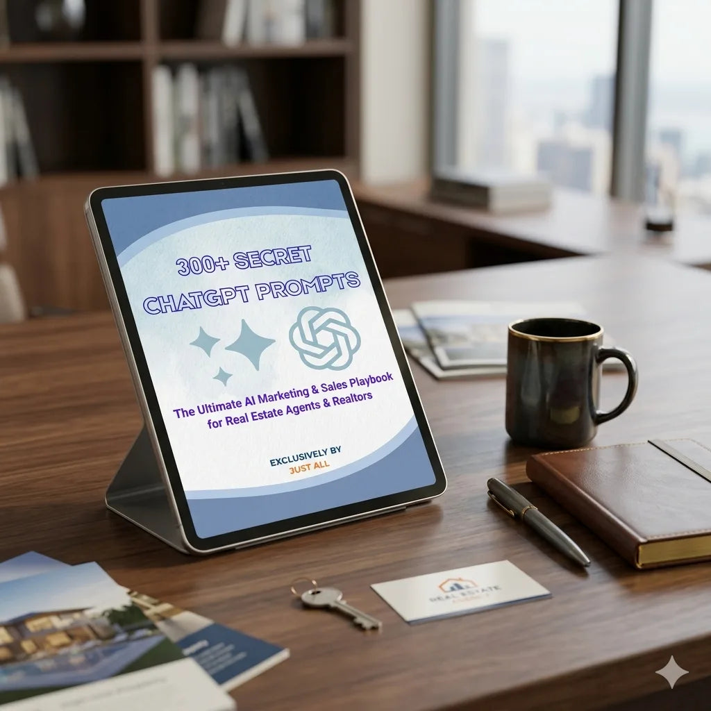 300+ Secret ChatGPT Prompts for Real Estate Agents - Ultimate Marketing Playbook (Digital Download)
