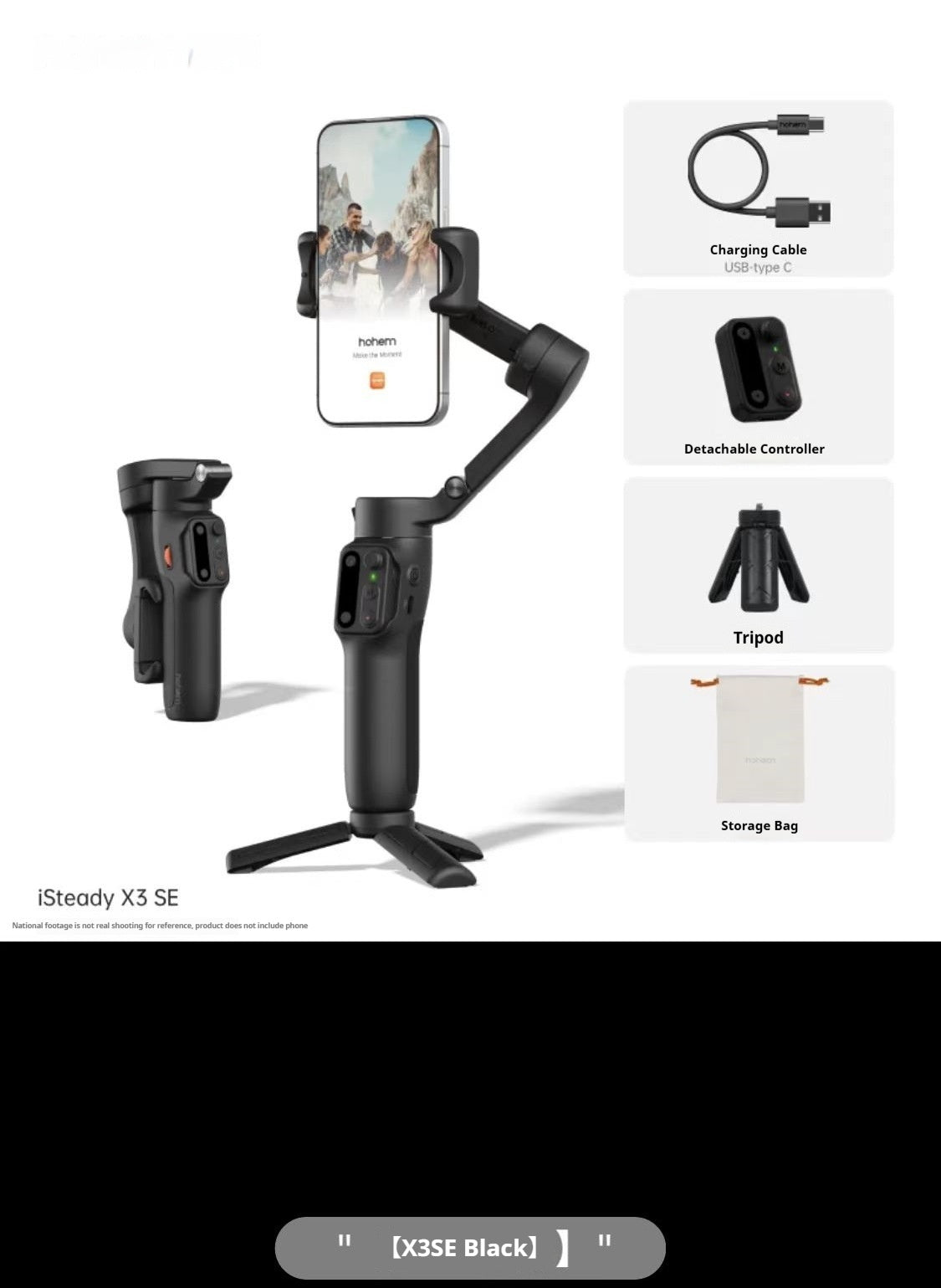 Handheld Smartphone Gimbal With 3-axis Stabilization For Smooth Shooting