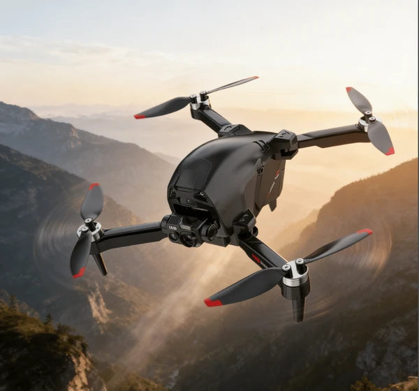 CS16-Dual Camera-4K HD Camera Drone, Equipped With A 3-axis Gimbal, GPS Automatic Return, Foldable Quadcopter, Suitable For Adults - Long Battery Life, Follow Mode